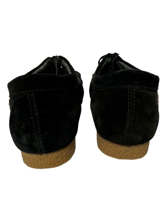 Clarks Mens Shacre II Step Moc Loafers Size 12 Wide Black Casual Suede Textile main image 13